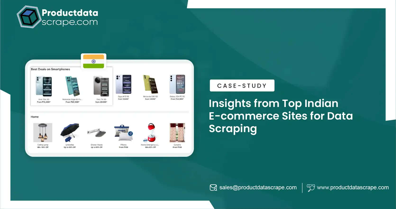 Insights from Top Indian E-commerce Sites for Data Scraping-01
